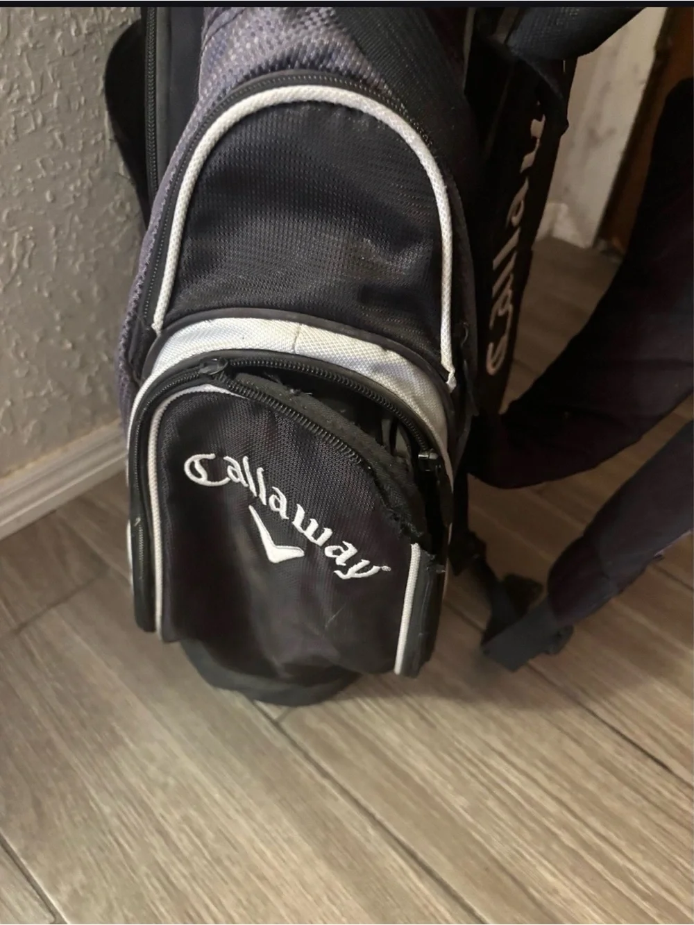 Callaway Gray, Black and White Golf Stand Bag